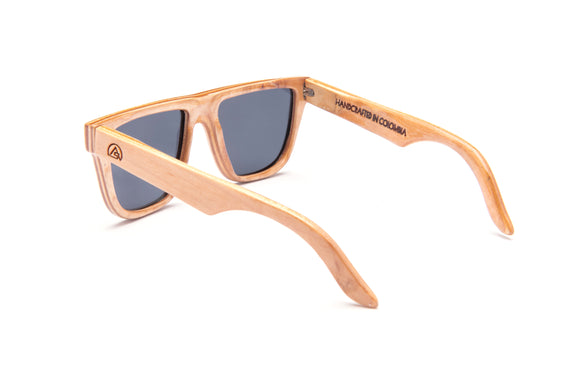 Santa Catalina Polarized Maple Wood Sunglasses