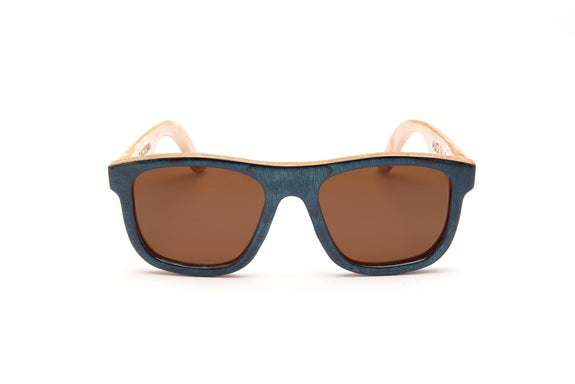Cayo Cangrejo Polarized Maple Wood Sunglasses