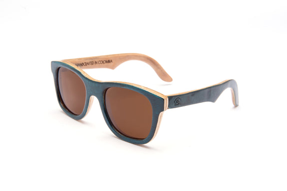 Morgans Head Polarized Maple Wood Sunglasses