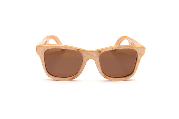 Maracaibo Polarized Maple Wood Sunglasses