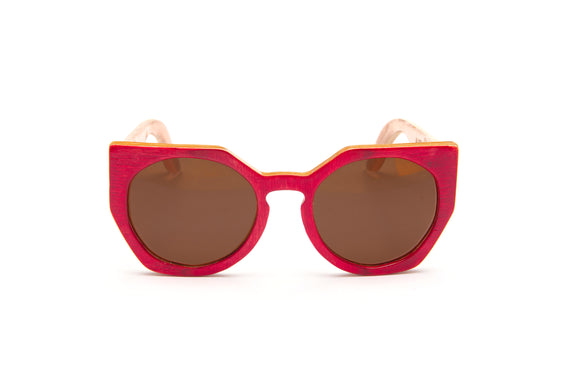 Rocky Point Polarized Maple Wood Sunglasses