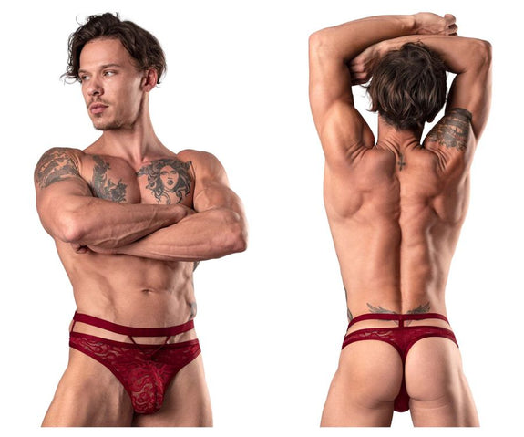 Male Power 446-289 Lucifer Cut Out Strappy Thong