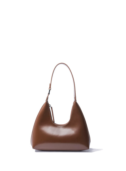 Alexia Bag in Smooth Leather, Caramel