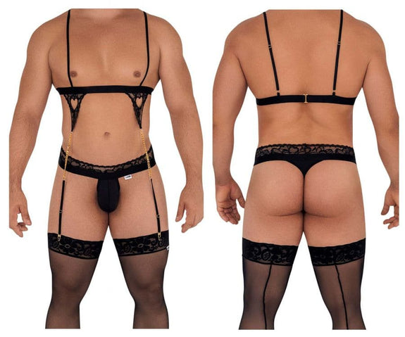 CandyMan 99581 Harness-Thongs Outfit - SomethingTrendy.com