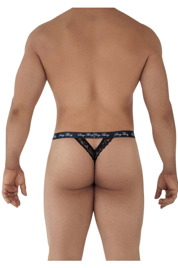 CandyMan 99594 Sexy Thing Lace Thongs - SomethingTrendy.com