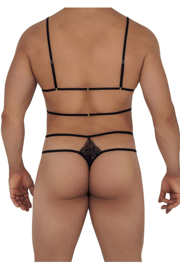 CandyMan 99610 Harness Thong Outfit - SomethingTrendy.com