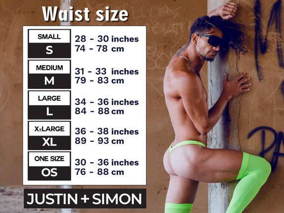 JUSTIN+SIMON XSJBU02 Bulge Thongs
