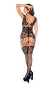 Mapale 1132 Celestial Sparkle Cincher Bodystocking