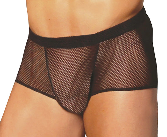 Elegant Moments 243 Mens Fishnet Boxer