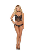 Elegant Moments 3068 Lace Bralette With Underwire Cups Set