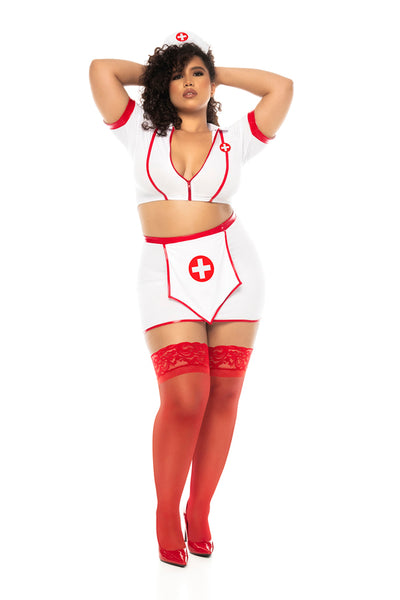 Mapale 60018X Plus Size Big Shot Nurse Costume