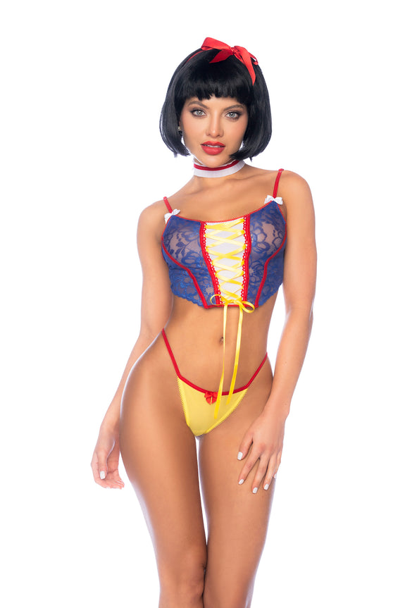 Mapale Poisoned Apple Fantasy Princess Costume 4 Piece | Roleplay Costume