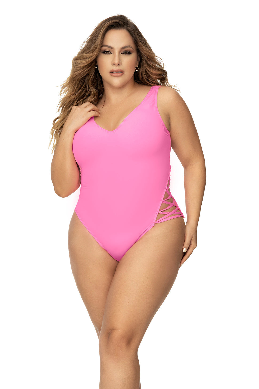 Mapale 67088X Plus Size One Piece Swimsuit