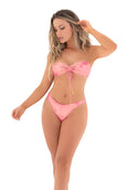 Mapale 67186 Ruched Bandeau Top Two-Piece Swimsuit