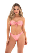 Mapale 67186 Ruched Bandeau Top Two-Piece Swimsuit