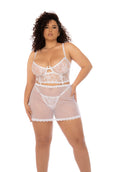 Mapale 7544X Plus Size Hope 2 in 1 Babydoll