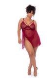 Mapale 7555X Plus Size Semi-Loose Silhouette Babydoll