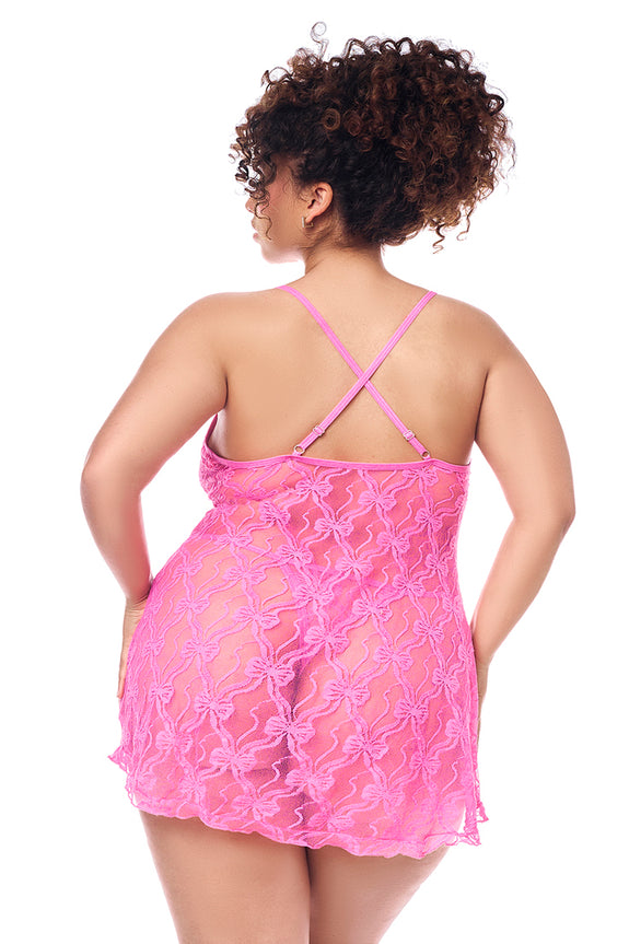 Mapale 7623X Babydoll With Matching Panty - SomethingTrendy.com