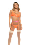 Mapale 8829 Sexy Three Piece Lingerie Set