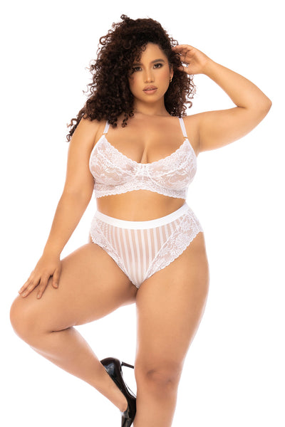 Mapale 8842X Plus Size Emberly Two Piece Set
