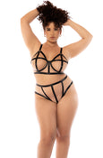 Mapale 8849X Plus Size Havana Two Piece Set