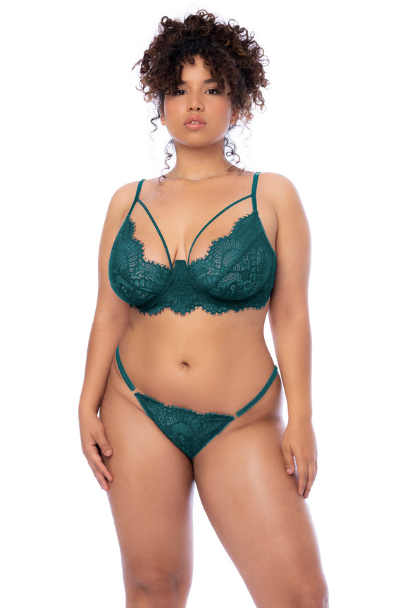Mapale 8866X Three Piece Lingerie Set - SomethingTrendy.com