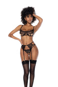 Mapale 8889 Three Piece Lingerie Set