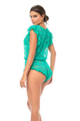 Mapale 8951 Dreamy Lace Romper