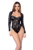 Mapale 8957 Long-Sleeved Underwire Bodysuit