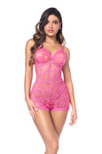 Mapale 8972 Lace Romper