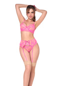 Mapale 8975 Three Piece Lingerie Set