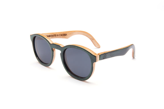 La Paz Polarized Maple Wood Sunglasses