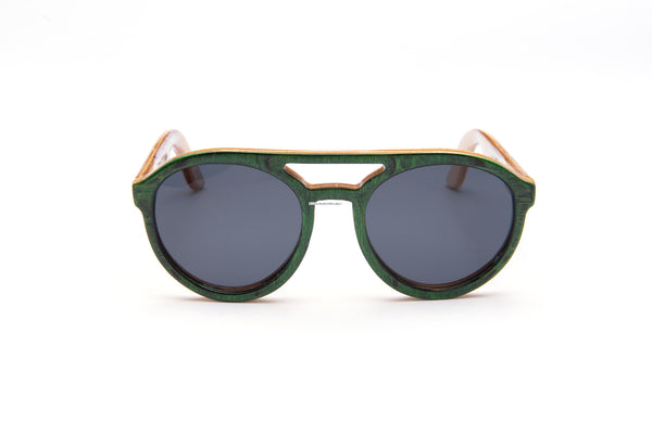McBean Lagoon Polarized Maple Wood Sunglasses