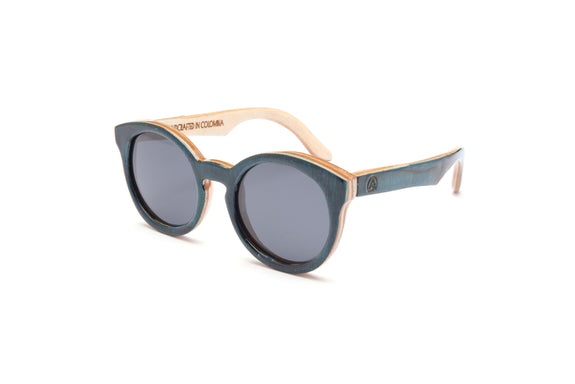 Fort Morgan Polarized Maple Wood Sunglasses