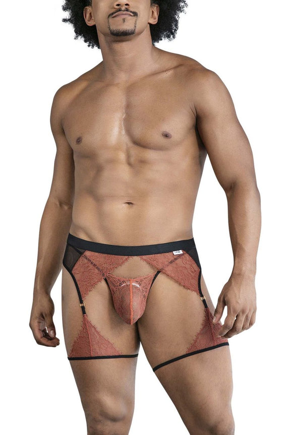 CandyMan 99854 Lace-Garter Outfit - SomethingTrendy.com