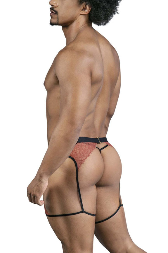 CandyMan 99854 Lace-Garter Outfit - SomethingTrendy.com