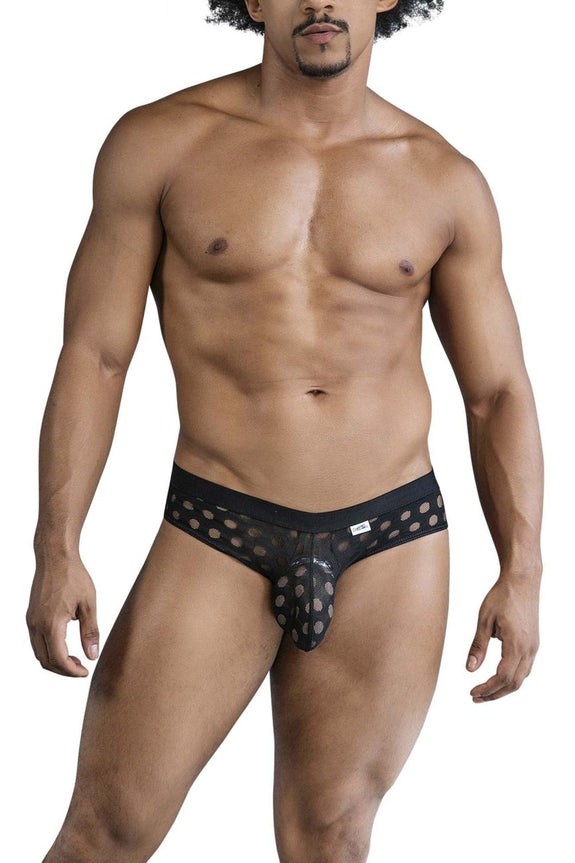 CandyMan 99855 Polka Mesh Briefs