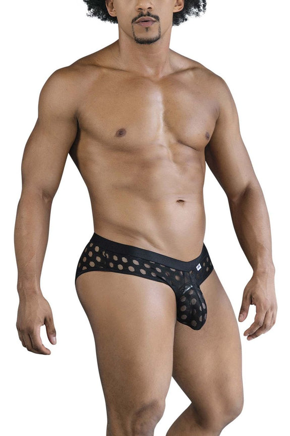 CandyMan 99855 Polka Mesh Briefs