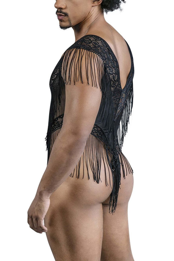 CandyMan 99865 Lace-Mesh Bodysuit