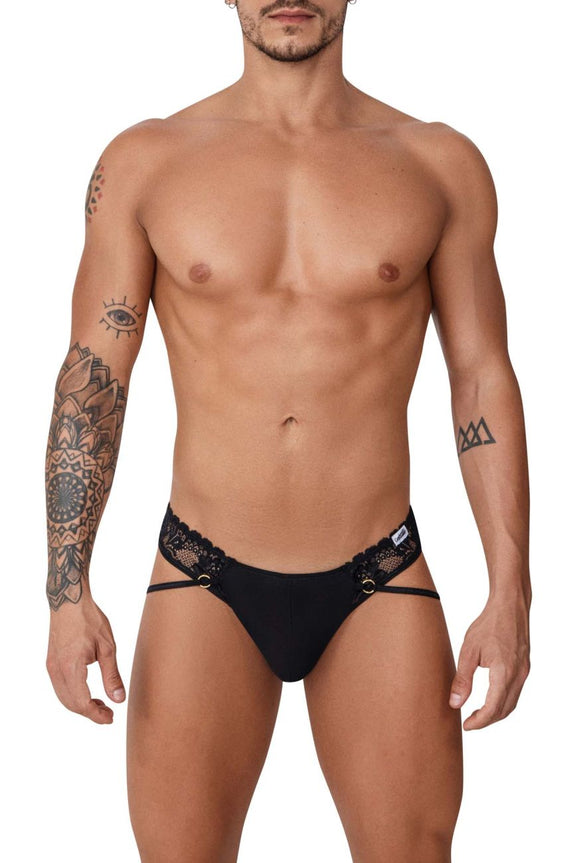 CandyMan 99747 Lace Thongs - SomethingTrendy.com