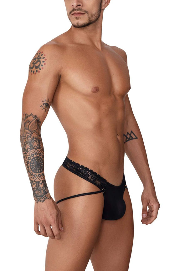 CandyMan 99747 Lace Thongs - SomethingTrendy.com