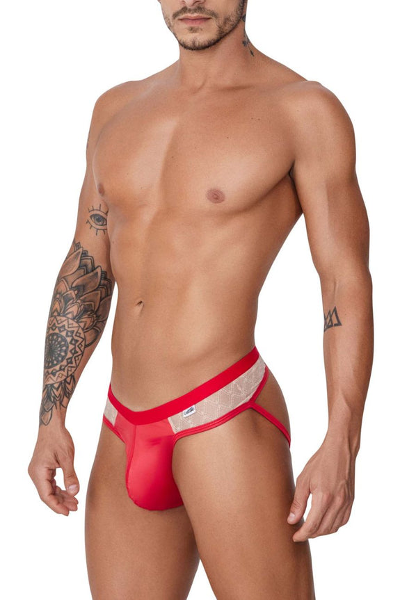 CandyMan 99763 Lace Jockstrap - SomethingTrendy.com