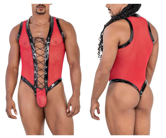 CandyMan 99774 Gladiator Bodysuit - SomethingTrendy.com