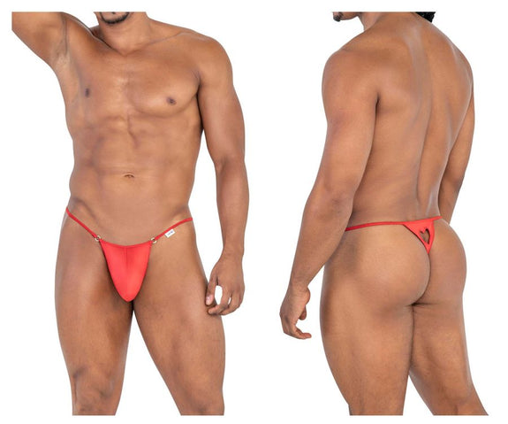 CandyMan 99789 Heart Thongs - SomethingTrendy.com