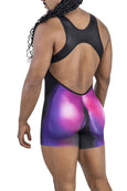 CandyMan 99796 Muscle Onesie Bodysuit