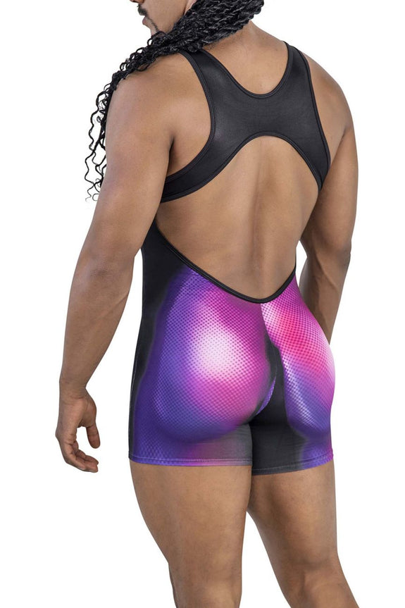 CandyMan 99796 Muscle Onesie Bodysuit