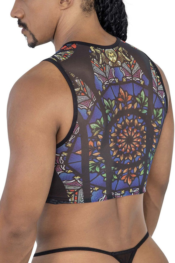CandyMan 99805 Stained Glass Tank Top - SomethingTrendy.com