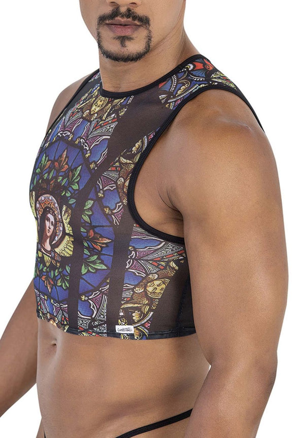 CandyMan 99805 Stained Glass Tank Top - SomethingTrendy.com