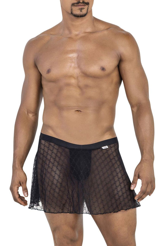 CandyMan 99813 Mesh Skirt - SomethingTrendy.com