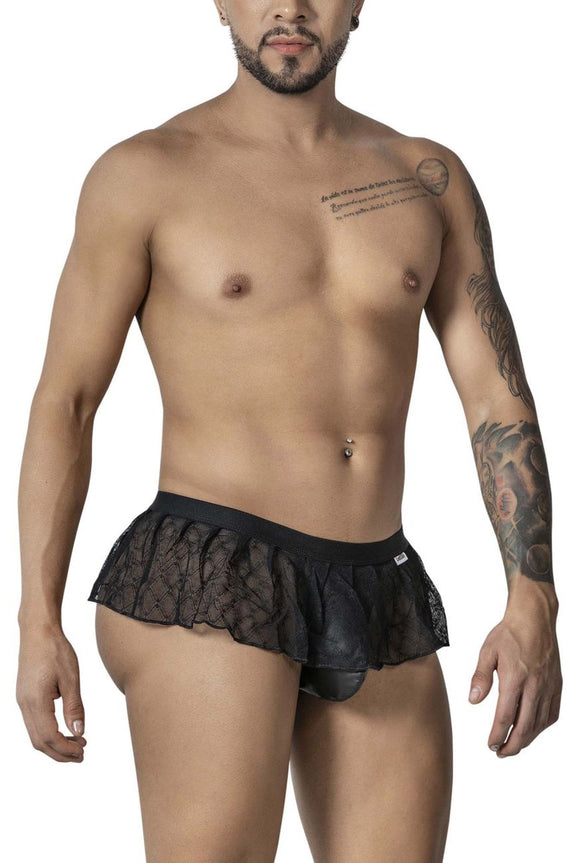 CandyMan 99901 Geometric Mesh Thongs